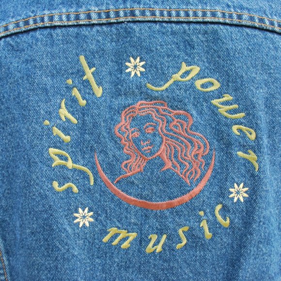 Vintage Lilith Fair 1997 Concert Levi's Denim Jack - Picture 5 of 8